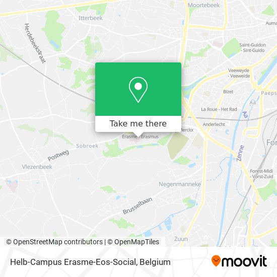 Helb-Campus Erasme-Eos-Social map