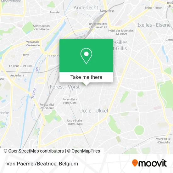 Van Paemel/Béatrice map