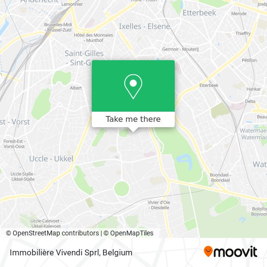 Immobilière Vivendi Sprl map