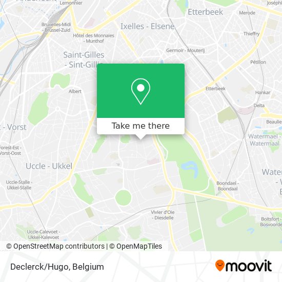 Declerck/Hugo map