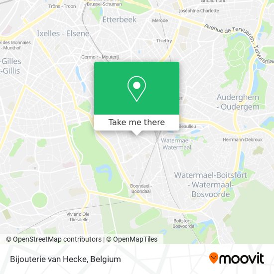 Bijouterie van Hecke plan