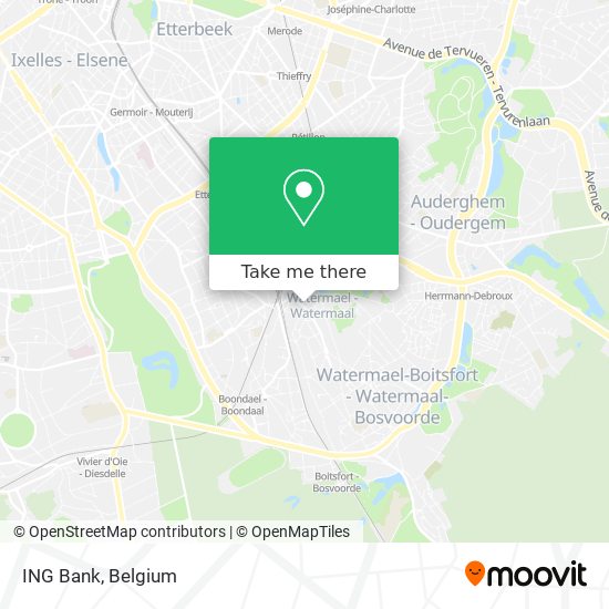 ING Bank map