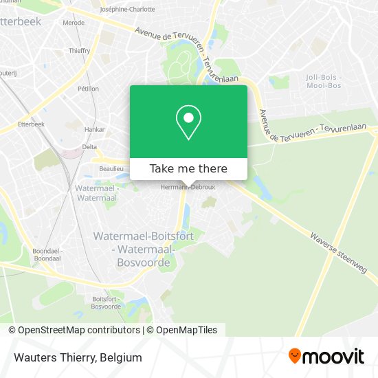 Wauters Thierry map