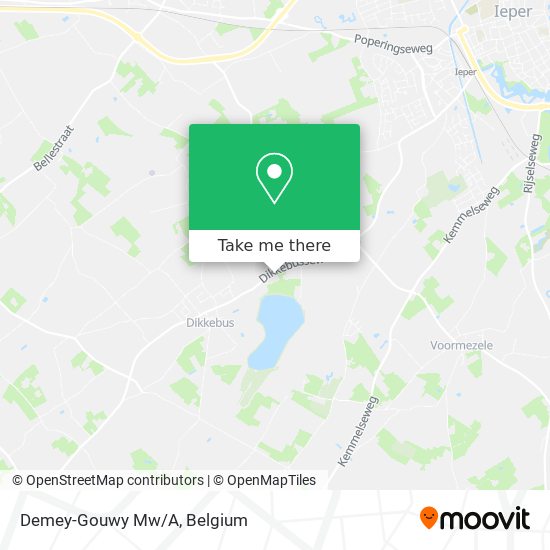 Demey-Gouwy Mw/A map