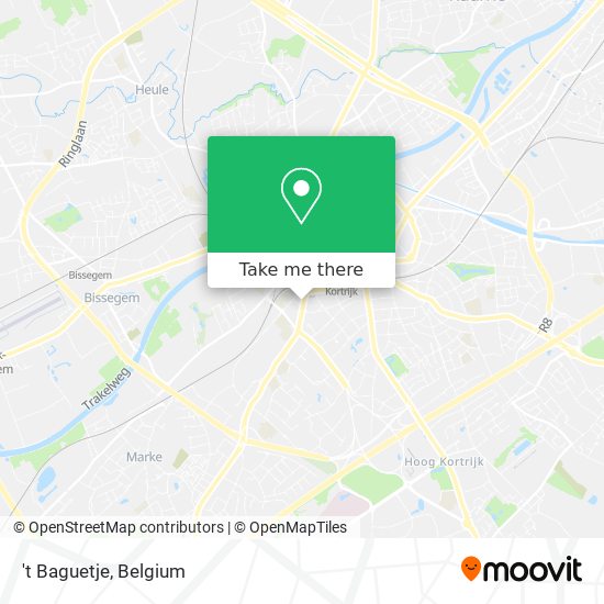 't Baguetje map