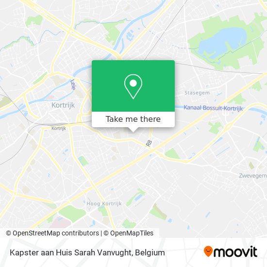 Kapster aan Huis Sarah Vanvught map