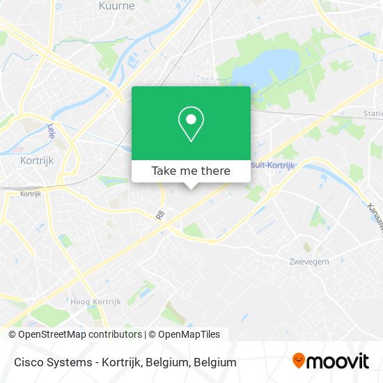 Cisco Systems - Kortrijk, Belgium plan