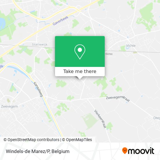 How to get to Windels-de Marez/P in Deerlijk by Bus or Train?