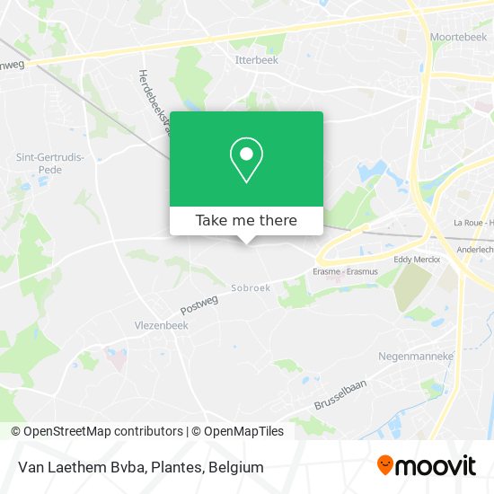 Van Laethem Bvba, Plantes map