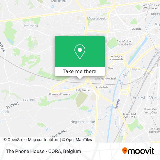 The Phone House - CORA map