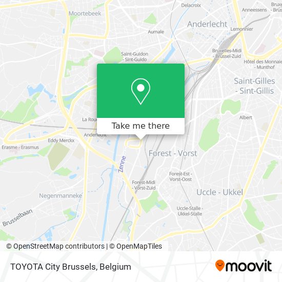 TOYOTA City Brussels plan