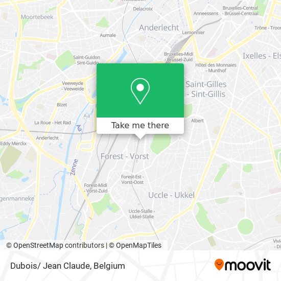 Dubois/ Jean Claude map