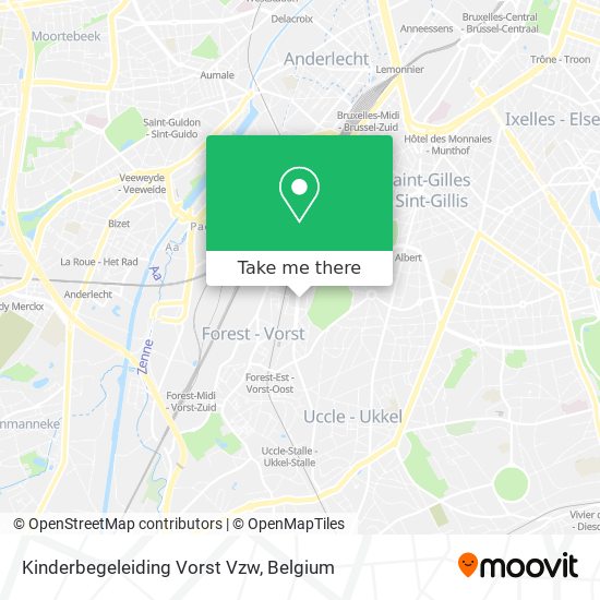 Kinderbegeleiding Vorst Vzw map