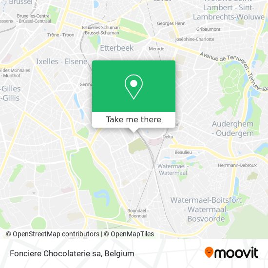 Fonciere Chocolaterie sa map