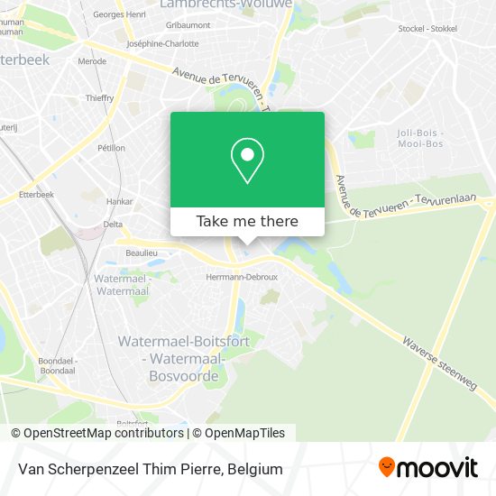 Van Scherpenzeel Thim Pierre map