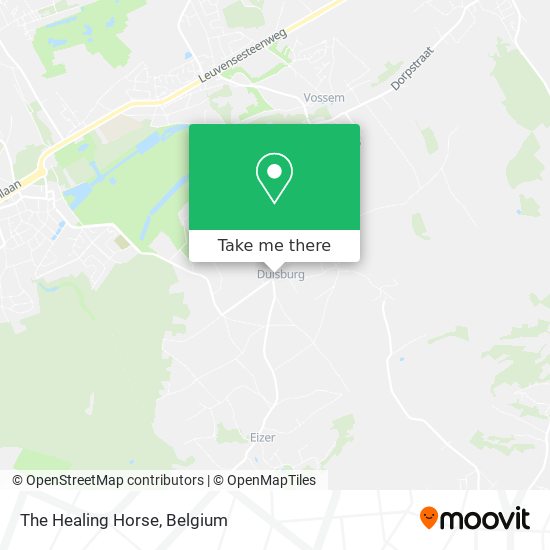 The Healing Horse map