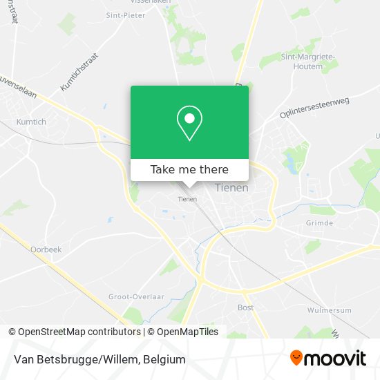 Van Betsbrugge/Willem map