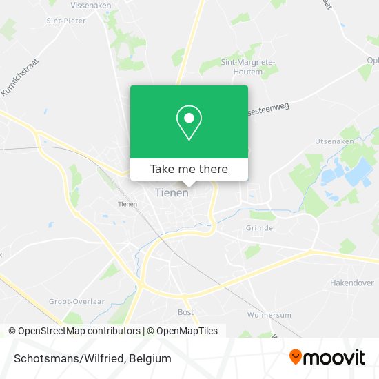 Schotsmans/Wilfried map