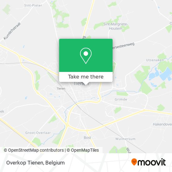 Overkop Tienen map