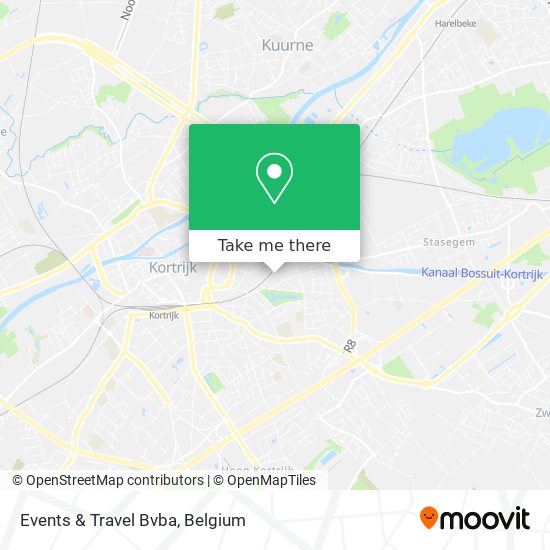 Events & Travel Bvba map