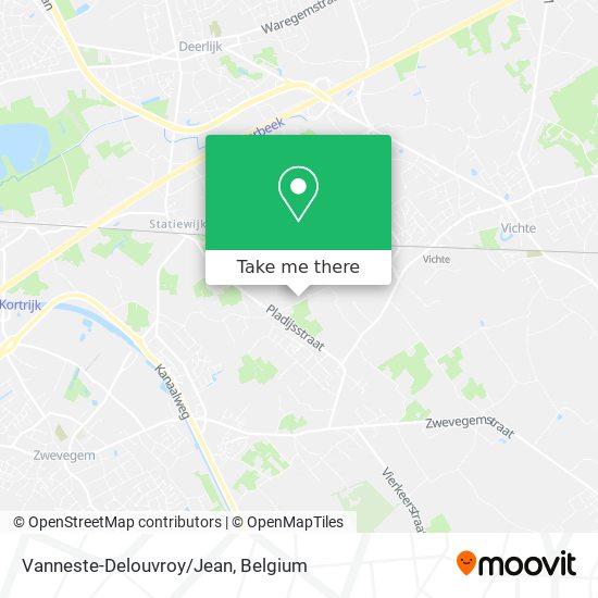 Vanneste-Delouvroy/Jean map