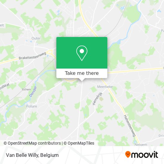 Van Belle Willy map