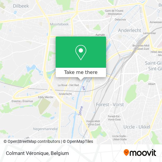 Colmant Véronique map