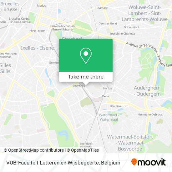 VUB-Faculteit Letteren en Wijsbegeerte map