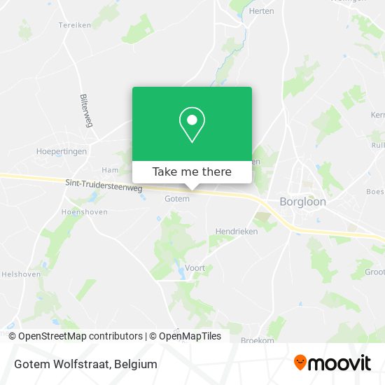 Gotem Wolfstraat map