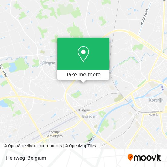 Heirweg map