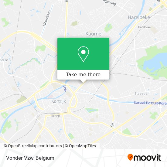 Vonder Vzw map