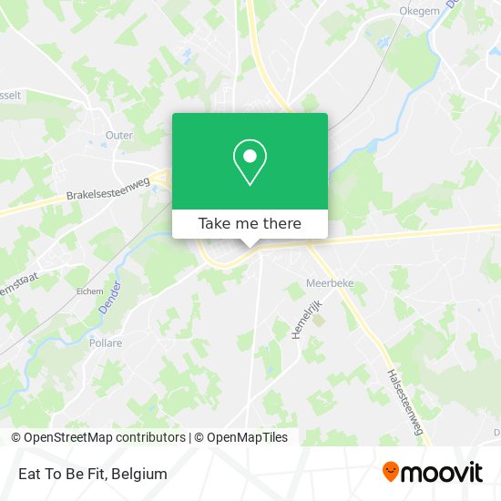 Eat To Be Fit map