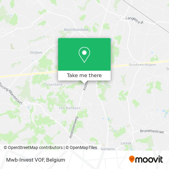 Mwb-Invest VOF map