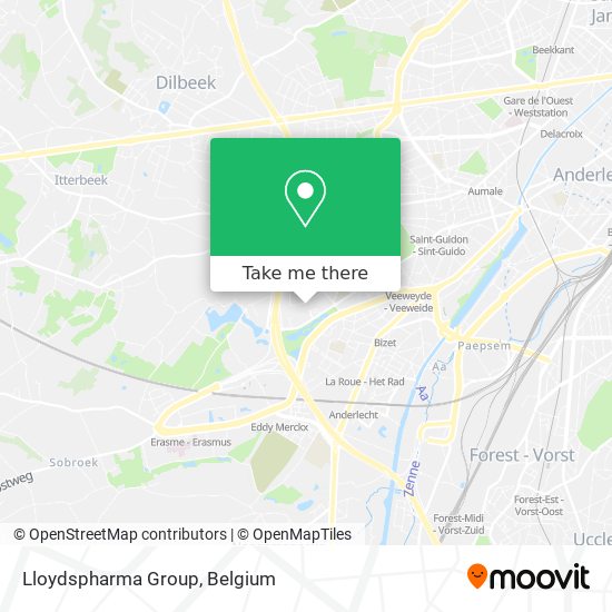 Lloydspharma Group map