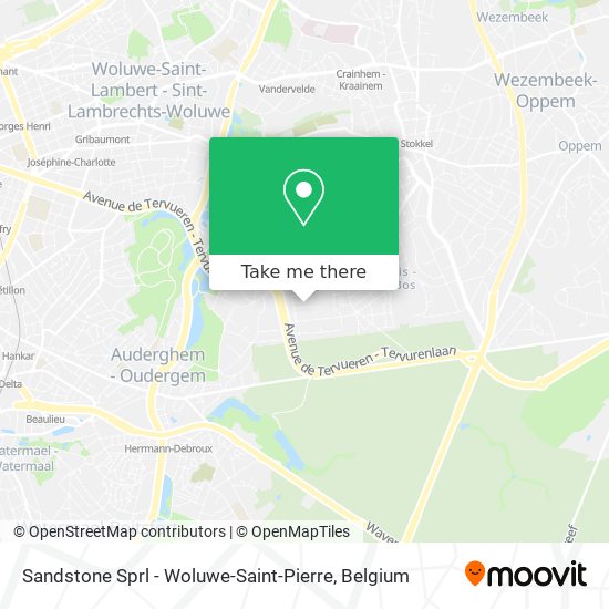 Sandstone Sprl - Woluwe-Saint-Pierre map