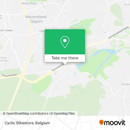 Cyclic Bikestore map