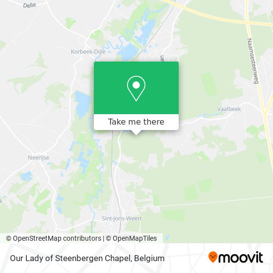 Our Lady of Steenbergen Chapel map