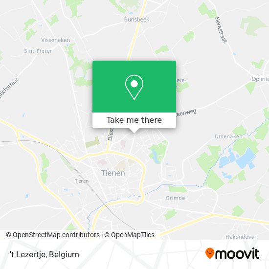 't Lezertje map