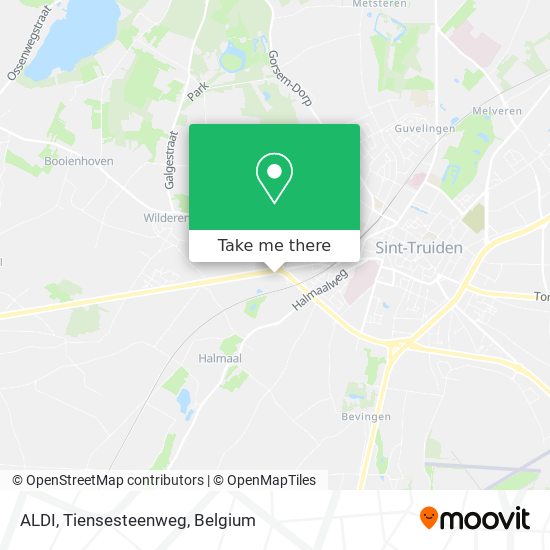 ALDI, Tiensesteenweg plan