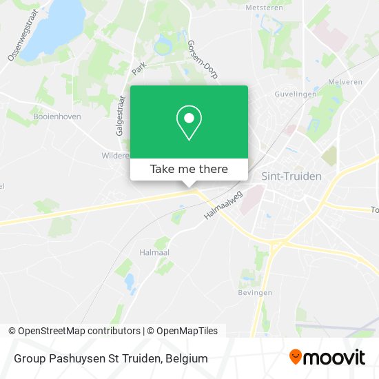 Group Pashuysen St Truiden map