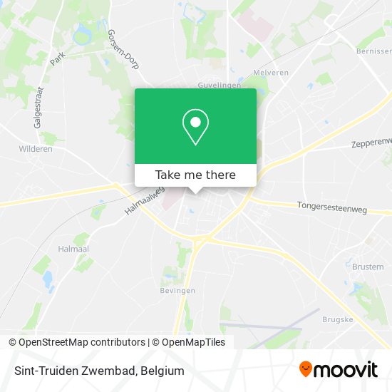 Sint-Truiden Zwembad map