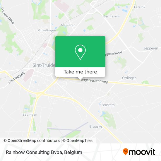 Rainbow Consulting Bvba map