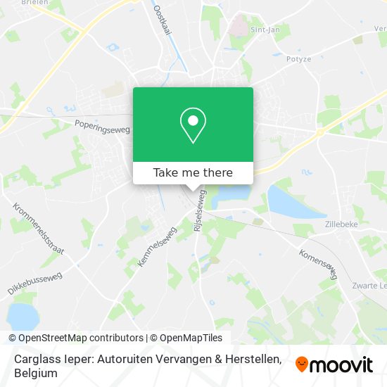 Carglass Ieper: Autoruiten Vervangen & Herstellen plan