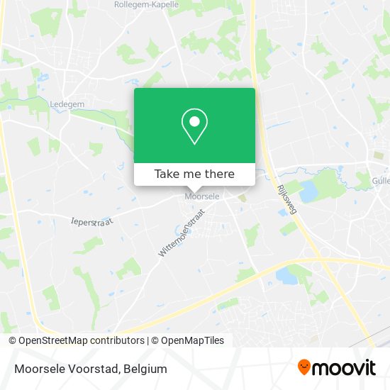 Moorsele Voorstad plan