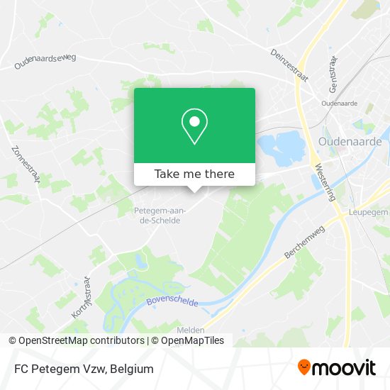 FC Petegem Vzw map