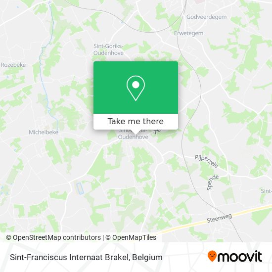 Sint-Franciscus Internaat Brakel plan