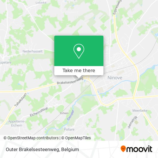 Outer Brakelsesteenweg map