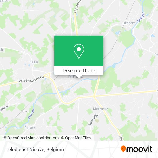 Teledienst Ninove map