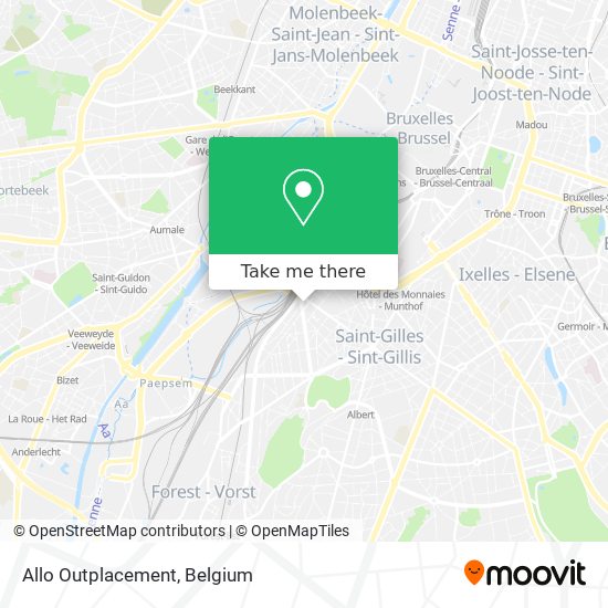 Allo Outplacement map