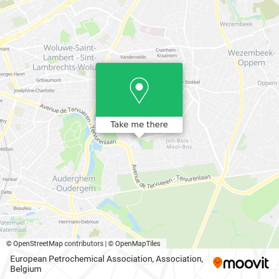 European Petrochemical Association, Association map